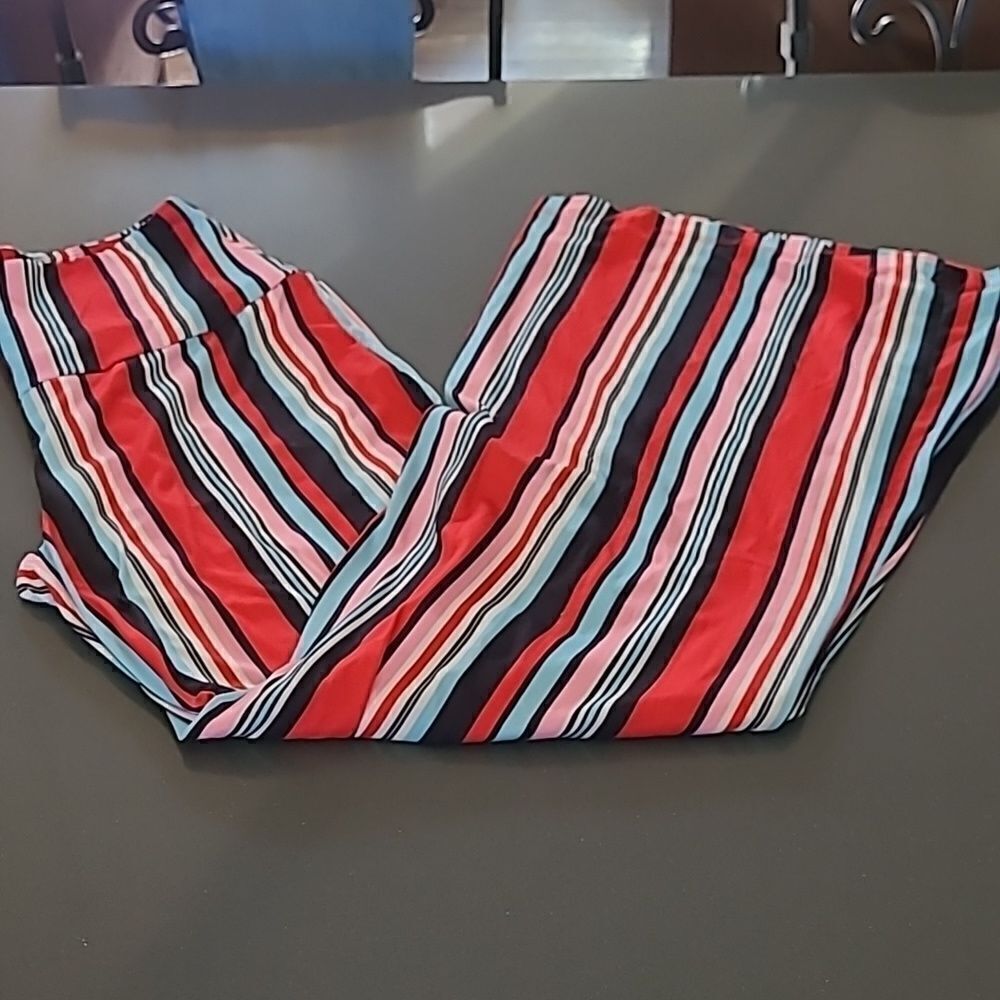 Arlington sz M colorful stripped bell bottoms